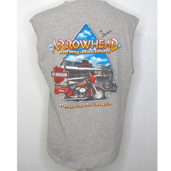 Harley-Davidson Womens Muscle T-Shirt Sleeveless - Picture 2 of 11